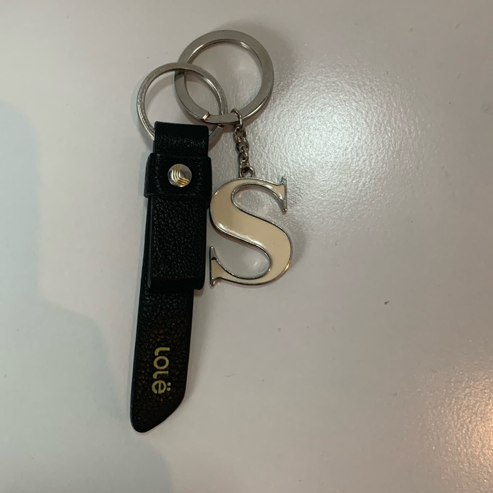 lole black keychain